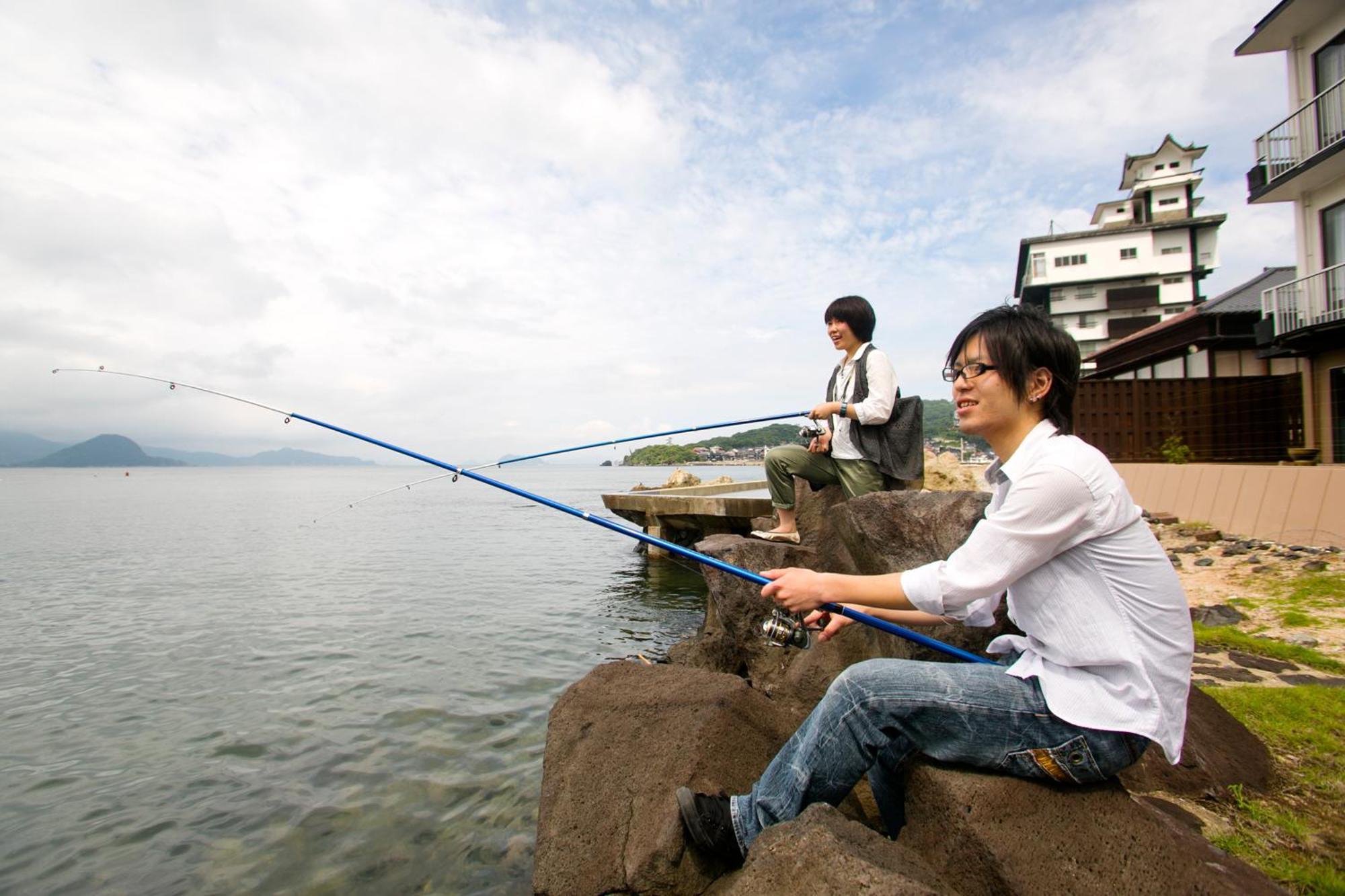 夕景 no 宿 Umi no Mahi ご 萩 小町 Hotel Hagi Exterior photo