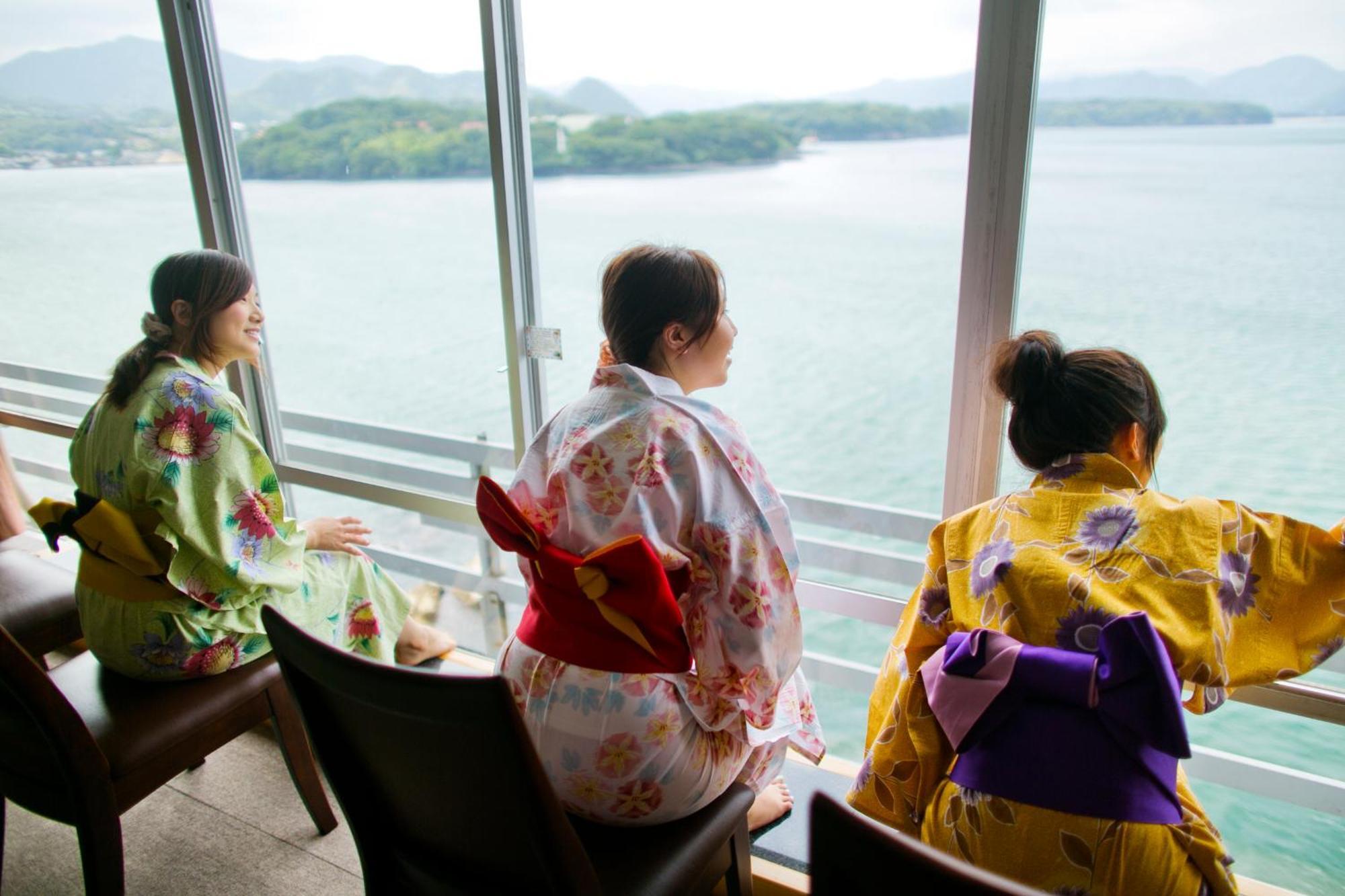 夕景 no 宿 Umi no Mahi ご 萩 小町 Hotel Hagi Exterior photo