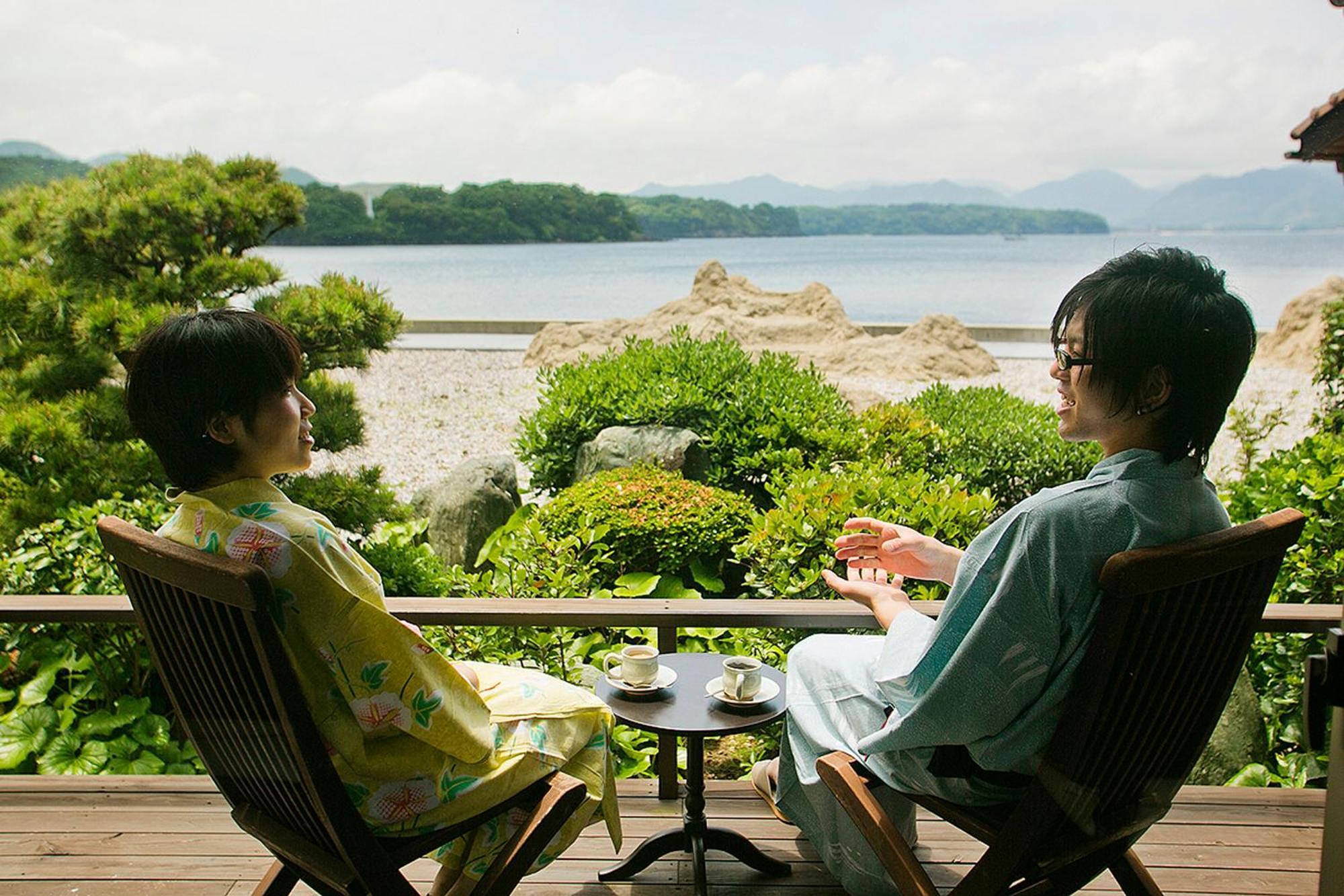 夕景 no 宿 Umi no Mahi ご 萩 小町 Hotel Hagi Exterior photo